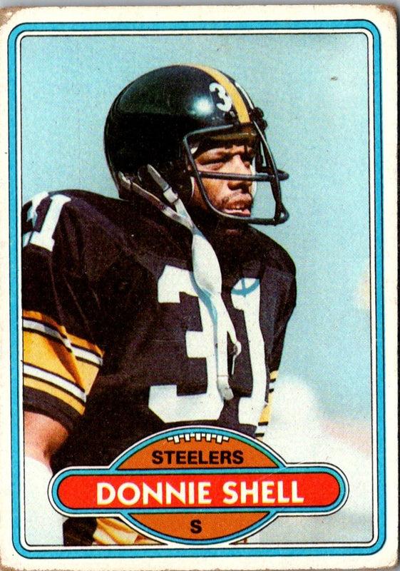 1980 Topps Donnie Shell #256