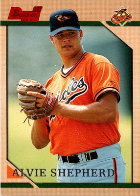 1996 Bowman Alvie Shepherd #325 Rookie