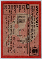 1983 Topps Joe Senser #105