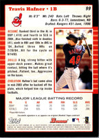 2005 Bowman Travis Hafner #99