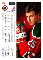 1991 Upper Deck French Troy Crowder #342A