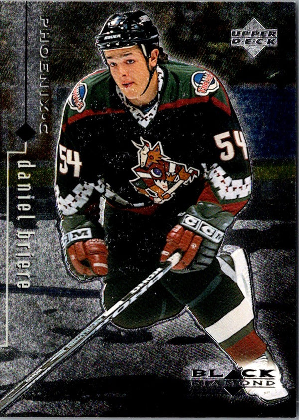 1998 Upper Deck Black Diamond Daniel Briere #67