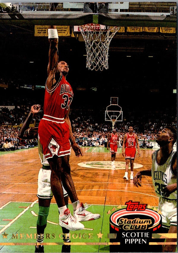 1992 Stadium Club Scottie Pippen #198