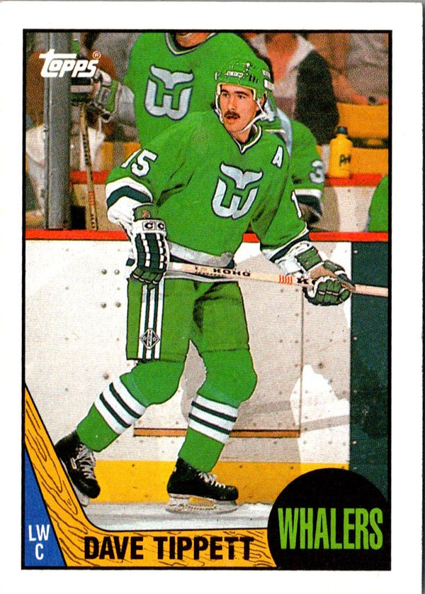 1987 O-Pee-Chee Dave Tippett #86