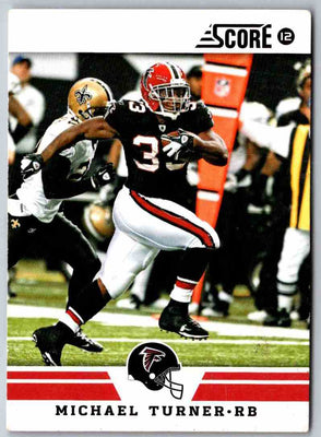 2012 Score Michael Turner #47