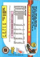 1991 Topps Jeff Brown #222