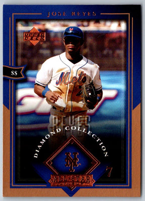 2004 Upper Deck Diamond Collection All-Star Lineup Jose Reyes #57