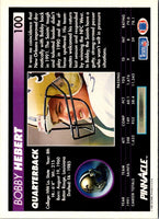 1992 Pinnacle Bobby Hebert #100