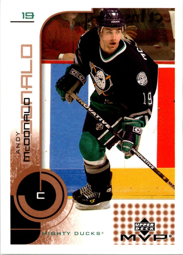 2002 Upper Deck MVP Andy McDonald #4