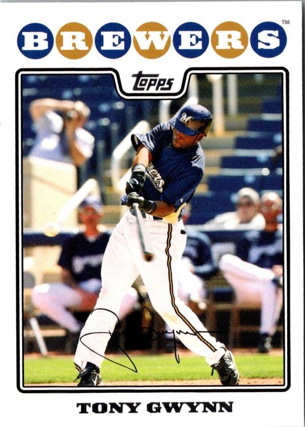 2008 Topps Tony Gwynn #588