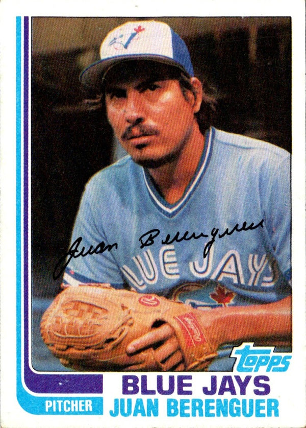 1982 Topps Juan Berenguer #437