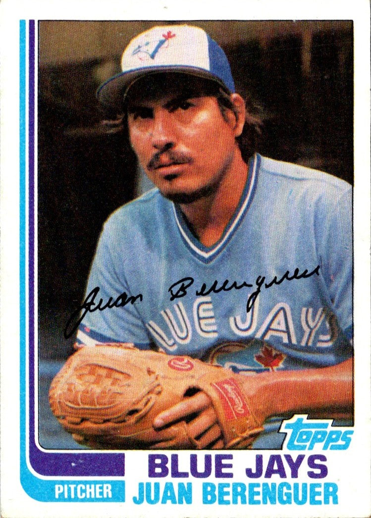 1982 Topps Juan Berenguer