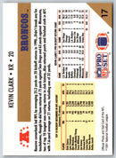 1991 Pro Set Kevin Clark