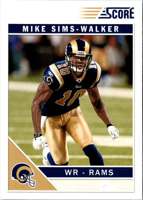 2011 Score Mike Sims-Walker #137