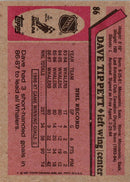 1987 Topps Dave Tippett
