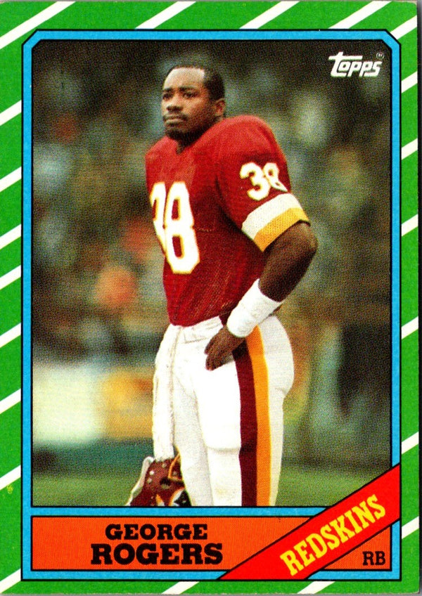 1987 Topps American/UK George Rogers #17