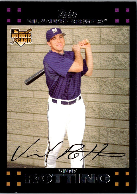 2007 Topps Vinny Rottino #261