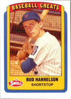 1990 Swell Baseball Greats Bud Harrelson #111
