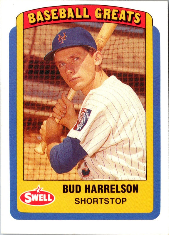 1990 Swell Baseball Greats Bud Harrelson #111