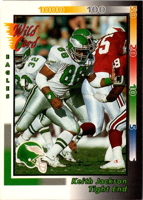 1992 Wild Card Keith Jackson #14