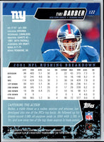 1998 Score Tiki Barber #122