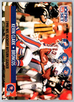 1991 Pro Set Kevin Clark #17 Rookie
