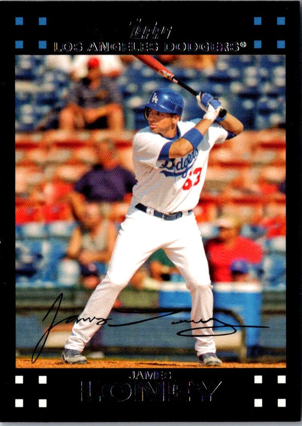 2007 Topps James Loney #195