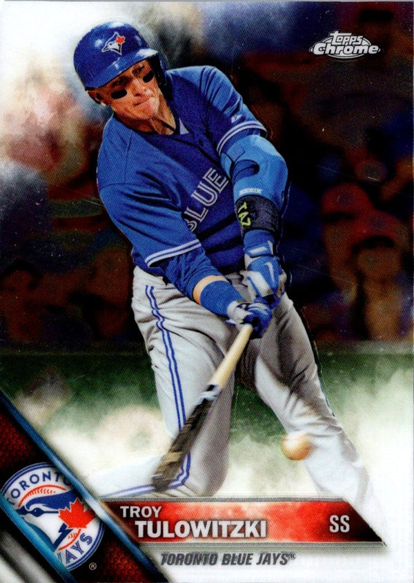 2016 Topps Chrome Troy Tulowitzki #194