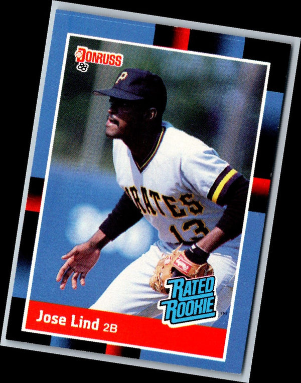 1988 Donruss Jose Lind #38 Rookie