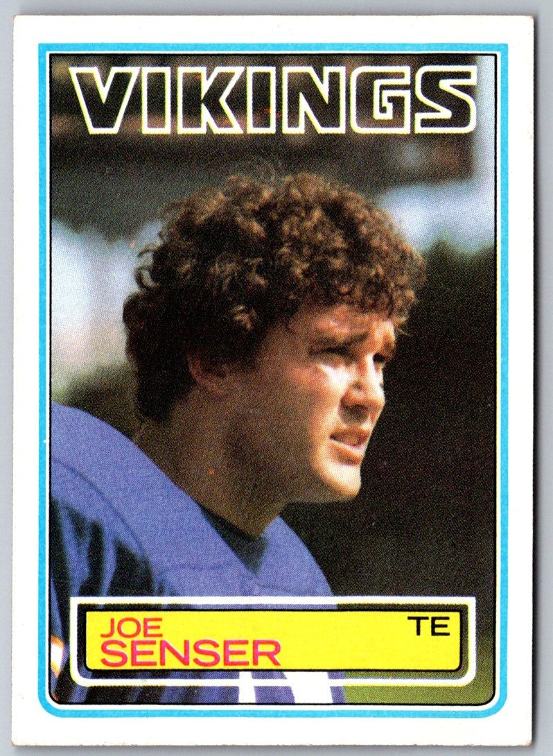 1983 Topps Joe Senser