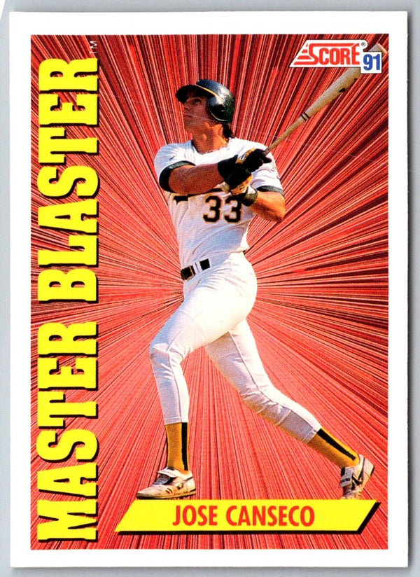 1991 Score Jose Canseco #690