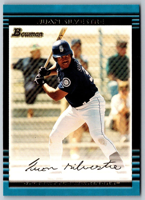 2002 Bowman Gold Juan Silvestre #156