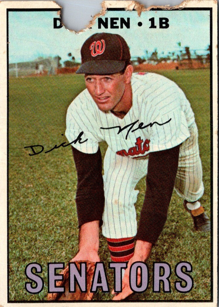 1967 Topps Dick Nen