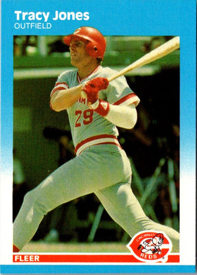 1987 Fleer Update Glossy Tracy Jones #U-55