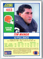 1990 Score Tim Manoa #403