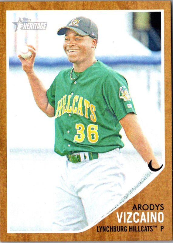 2011 Topps Heritage Minor League Arodys Vizcaino #46