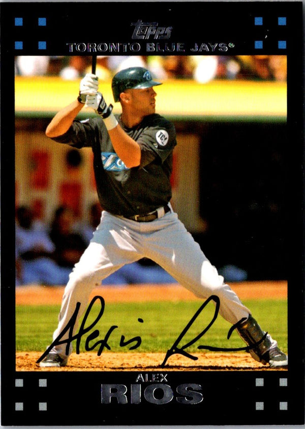 2007 Topps Alex Rios #519