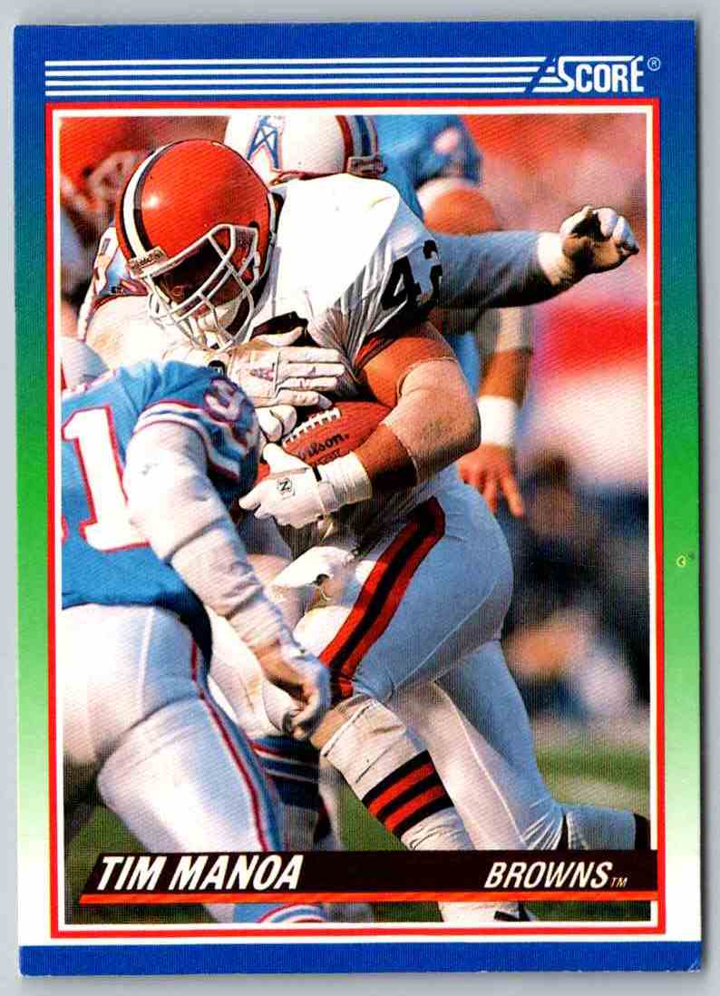 1990 Score Tim Manoa