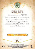2018 Topps Gypsy Queen Khris Davis #208
