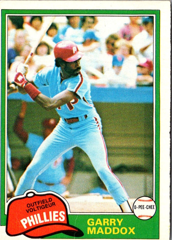 1981 Topps Garry Maddox #160