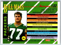1993 Bowman Football Bill Maas #132