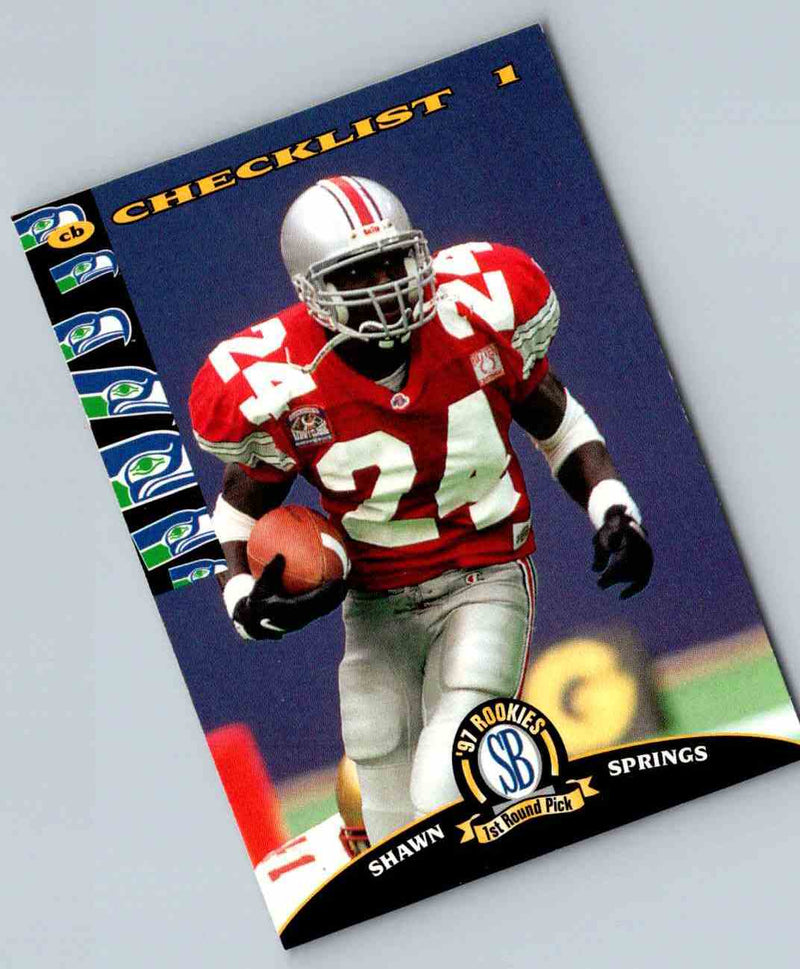 1997 Score Board Sb Shawn Springs