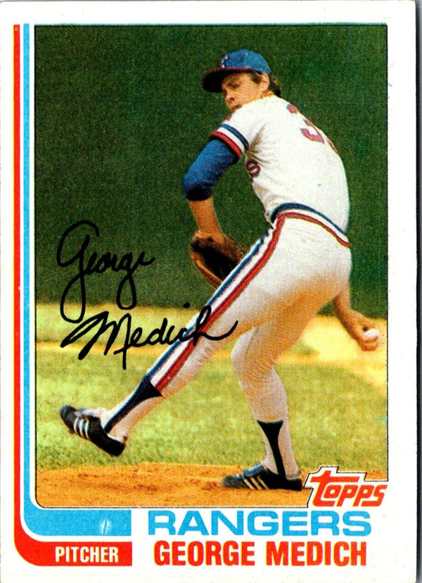 1982 Topps George Medich #78