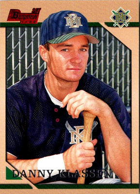 1996 Bowman Danny Klassen #328 Rookie
