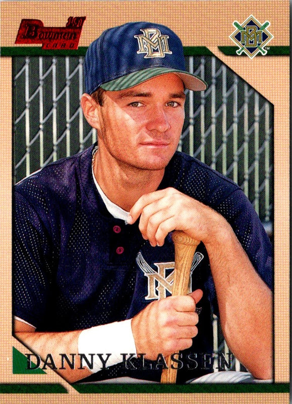 1996 Bowman Danny Klassen #328 Rookie