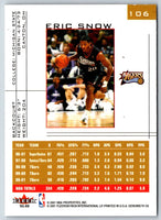 2001 Fleer Genuine Eric Snow #106