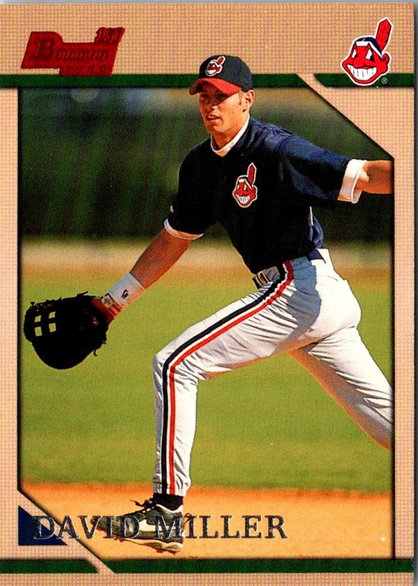 1996 Bowman David Miller #329 Rookie