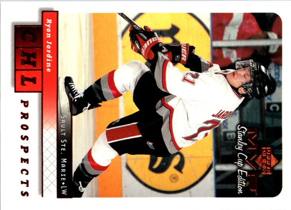 1999 Upper Deck MVP Stanley Cup Ryan Jardine #198 Rookie