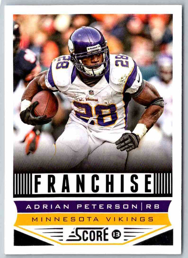 2013 Score Adrian Peterson #284