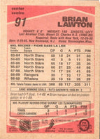 1989 O-Pee-Chee Brian Lawton #91